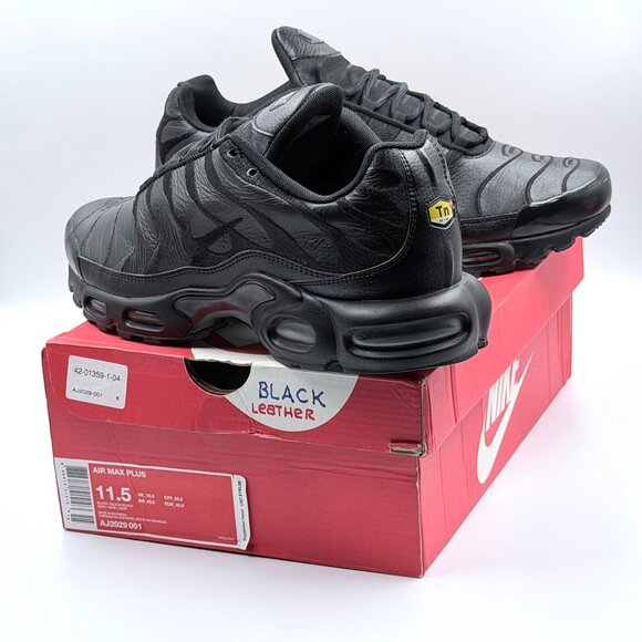 Nike Air Max Plus TN 'Triple Black' - Picture 1 of 12